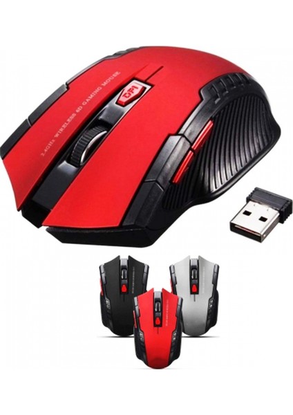 C-19 6 Tuşlu Gaming Oyuncu Wireless Kablosuz Mouse