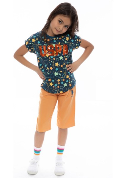 US1050-4 Kız Çocuk Kapri Takımı fiyatları