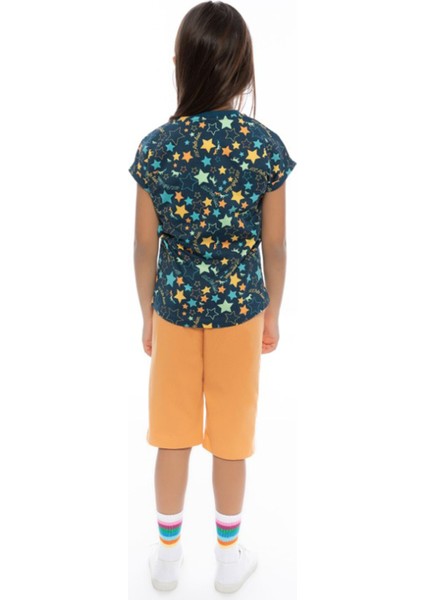 US1050-4 Kız Çocuk Kapri Takımı modelleri