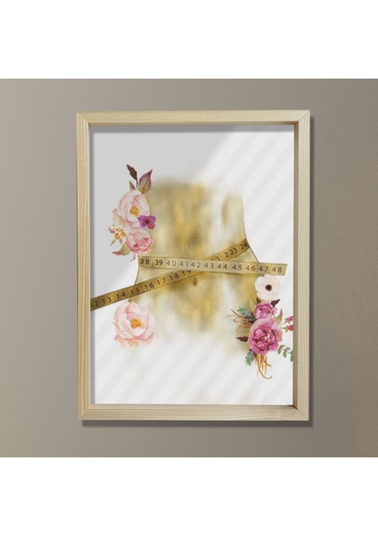 Zayıflama Merkezi Sanatı, Vücut Şekillendirme Baskısı, Estetisyen Sanatı, Diyetisyen Ofis Dekoru