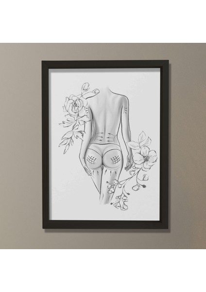 Vücut Şekillendirme, Zayıflama, Plastik ve Estetik Cerrahı, Doktor Odası Duvar Tablosu