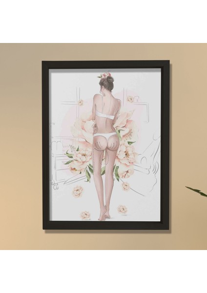 Plastik Cerrah Ameliyat Işaretleri, Plastik ve Estetik Cerrahı, Doktor Odası Duvar Tablosu