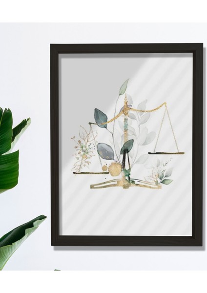Adalet Terazisi Sanat Eseri, Avukat Bürosu Duvar Dekoru