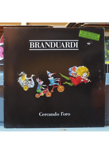 Branduardi* Cercando L'oro,almanya Baskı 1983 Lp