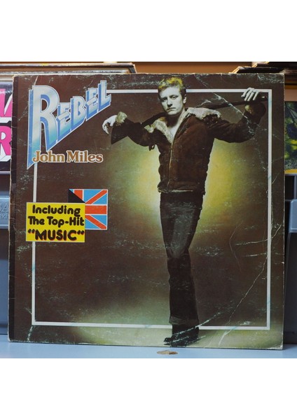 John Miles * Rebel ,almanya Baskı 1976 Lp