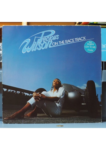 Precious Wilson * On The Race Track,almanya Baskı 1980LP
