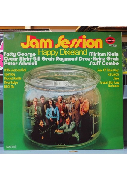 Fatty George, Miriam Klein * Jam Session - Happy Dixieland,almanya Baskı 1973 Lp