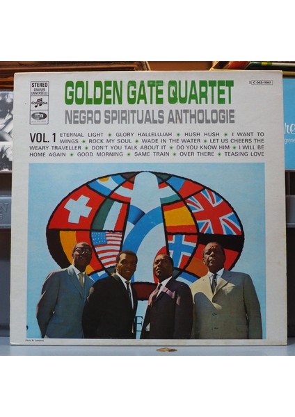 Golden Gate Quartet* Negro Spirituals Anthologie Vol.1*fransız Baskı Lp