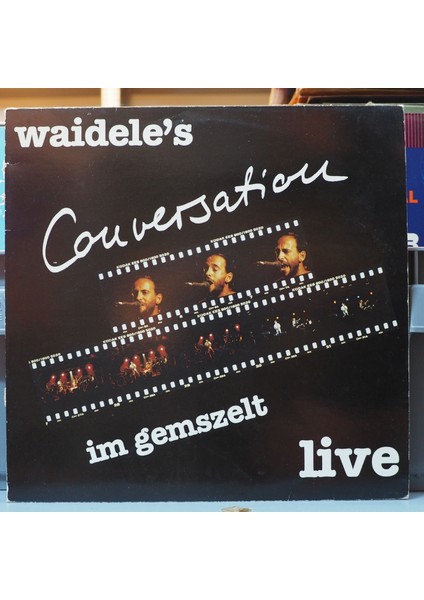 Waidele's Conversation *live Im Gemszelt,almanya Baskı 1985 Lp