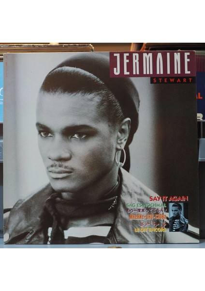 Jermaine Stewart*say It Again,almanya Baskı 1987 Lp