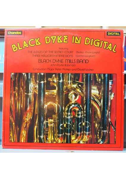 Black Dyke Mills Band* Black Dyke In Digital*ingiltere Baskı 1981LP