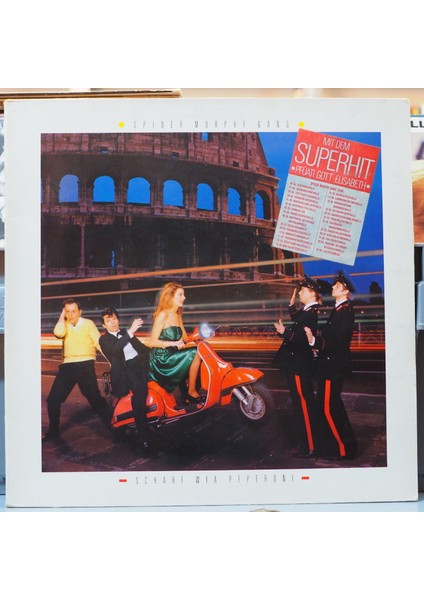 Spider Murphy Gang*scharf Wia Peperoni,almanya Baskı 1984 Lp