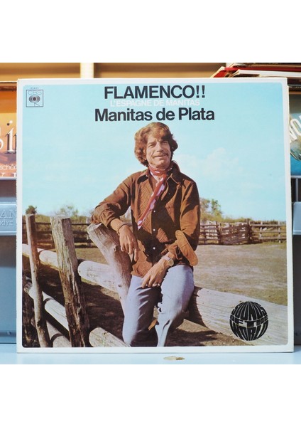 Manitas De Plata * Flamenco!! (L'espagne De Manitas),ingiliz Baskı 1968 Lp