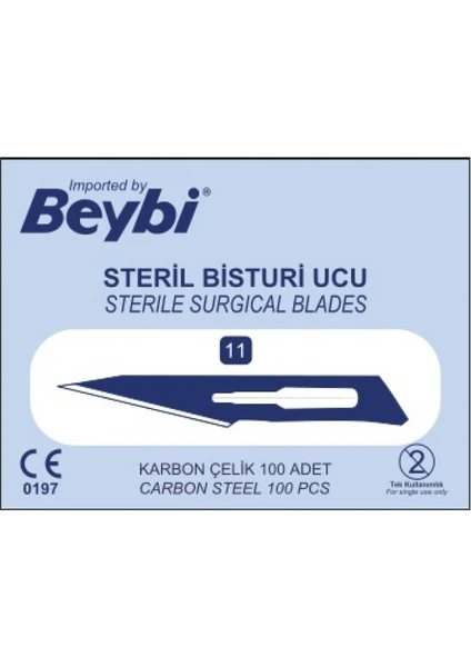 BEYBİ Bis türi Ucu No:11  (100 ADET)