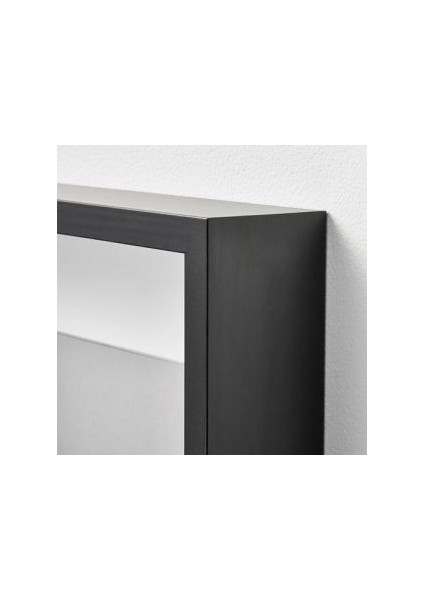 Siyah Renk Çerçeve Meridyendukkan Ev Dekorasyon 25X25 cm 1 Adet ,camsız ,siyah Kare