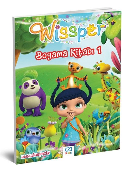 Wissper Boyama Kitabı Seti - Osman Abalı