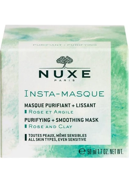 Insta Masque Purifiant Lissant Arındırıcı Maske 50 ml