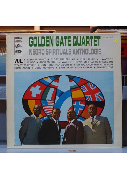 Golden Gate Quartet* Negro Spirituals Anthologie Vol.1,fransız Baskı Lp