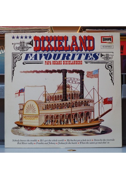 Papa Oscars Dixielanders * Dixieland Favourites,almanya Baskı 1972 Lp