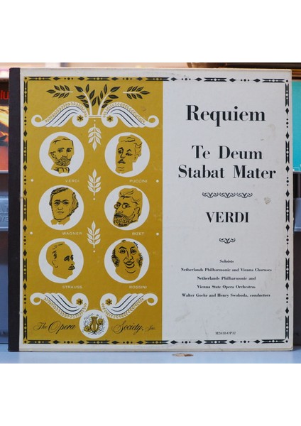 Verdi* Netherlands Philharmonic* ,amerikan Baskı 2lp