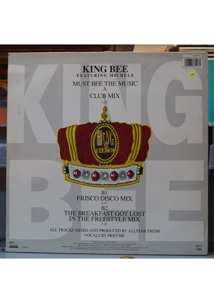 King Bee ,must Bee The Music,amerikan Baskı 1990 P fiyatları