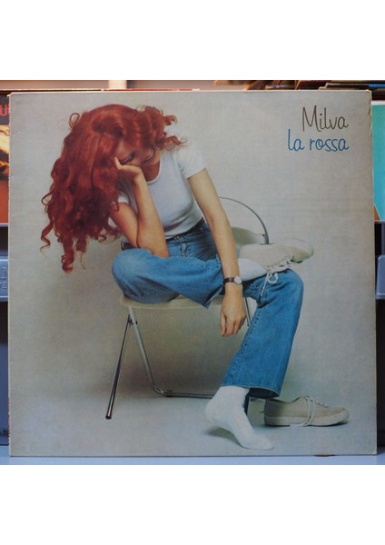 Milva,la Rossa,italyan BASKI1980 Lp
