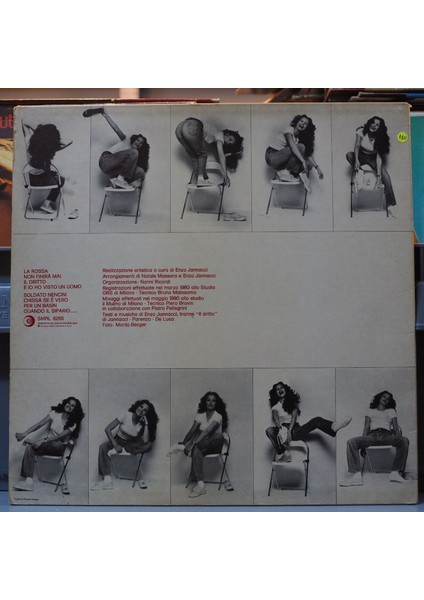 Milva,la Rossa,italyan BASKI1980 Lp
