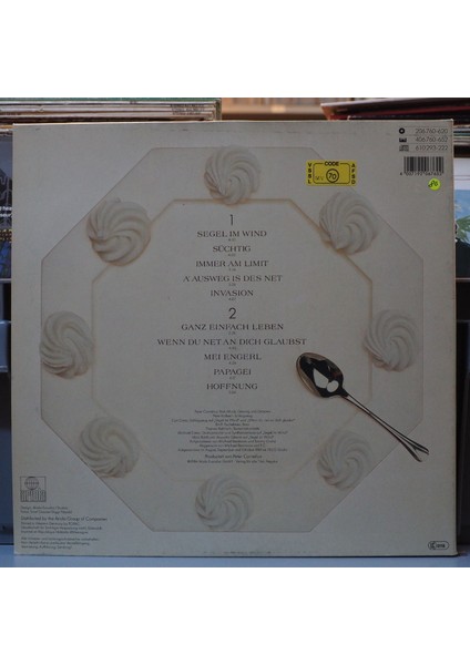 Peter Cornelius,süchtig,almanya Baskı 1984 Lp fiyatları