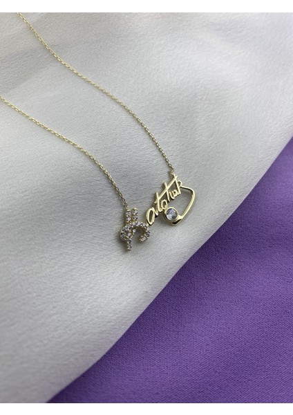 14 Ayar Altın Atatürk Imzalı Kolye fiyatları