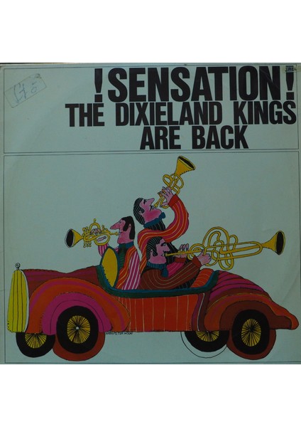 The Dixieland Kings,sensation! The Dixieland Kings Are Back,isviçre BASKI,1968 Lp