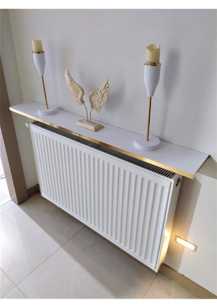 Gold Beyaz Petek Üstü Tak Çıkar Raf 80 Cm. (Duvar Montajsız)