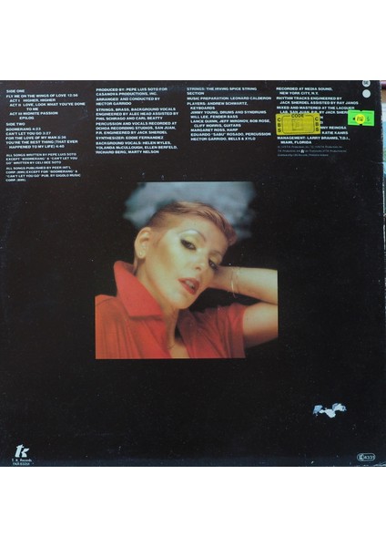 Celi Bee,fly Me On The Wings Of Love,hollanda Baskı 1978 Lp fiyatları