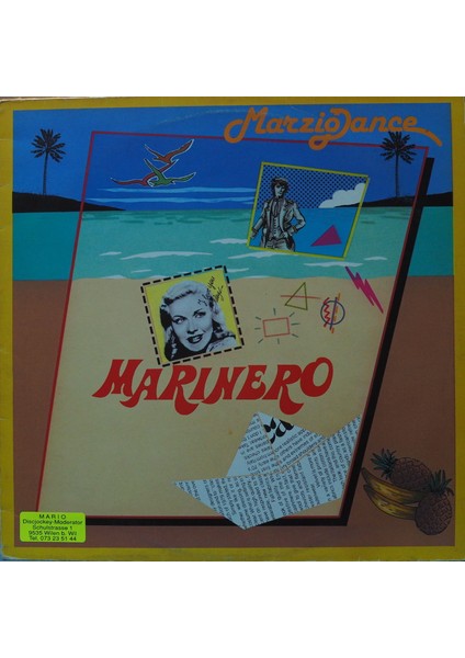 Marzio Dance,marinero,italya Baskı 1984 Lp fiyatları