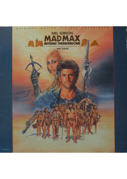 Mad Max,beyond Thunderdome,original Motion Picture Soundtrack,europa(Eec) Baskı 1985 Lp