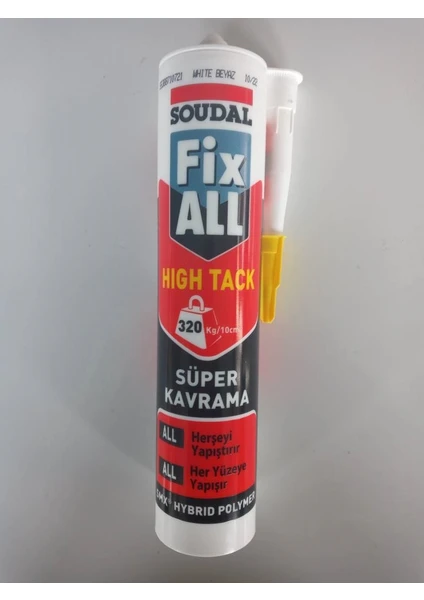 Korniş (Kornej) Montaj Yapıştırıcı Soudal Fix All