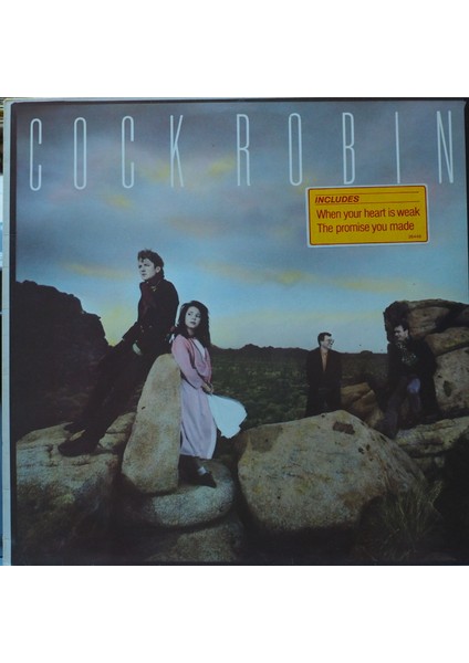 Cock Robin,ingiltere BASKI,1985 Lp