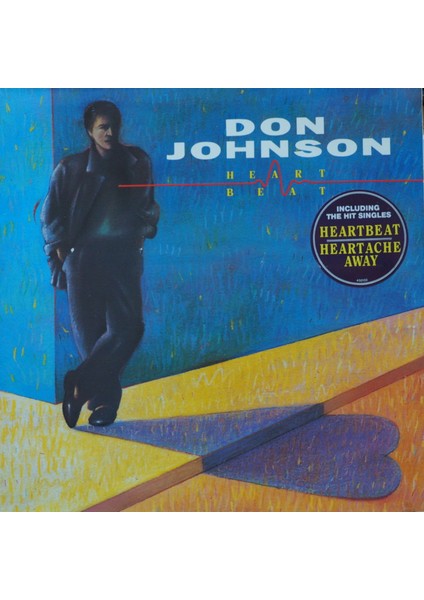 Don Johnson,heartbeat,ingiltere BASKI,1986LP