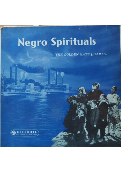 The Golden Gate Quartet,negro Spirituals,ingiltere BASKI,1957 Lp