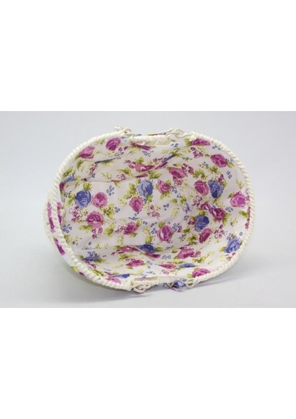 Ün-Ev 7025 Oval Kulplu Krem Ekmek Sepeti fiyatları