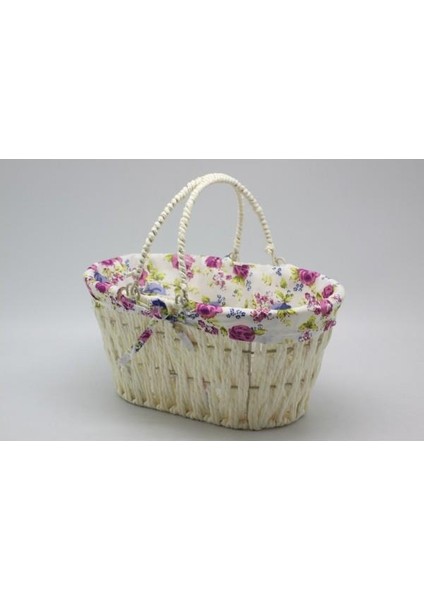 Ün-Ev 7025 Oval Kulplu Krem Ekmek Sepeti modelleri