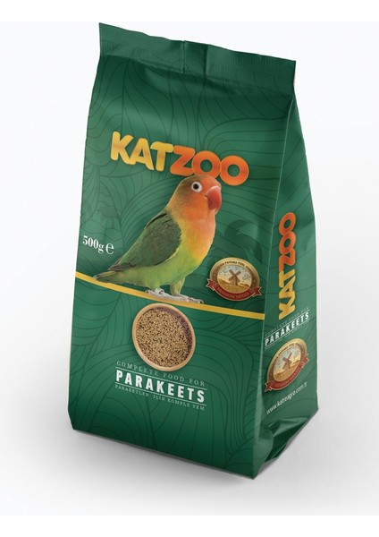 Paraketler Için Komple Yem 500 G (12 Adet)