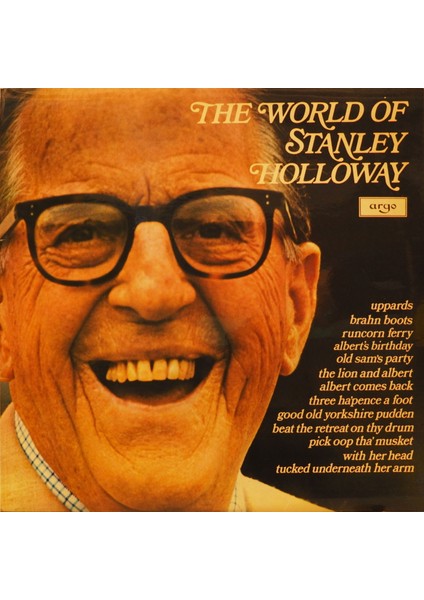 Stanley Holloway The World Of Stanley HOLLOWAY,1971 Lp