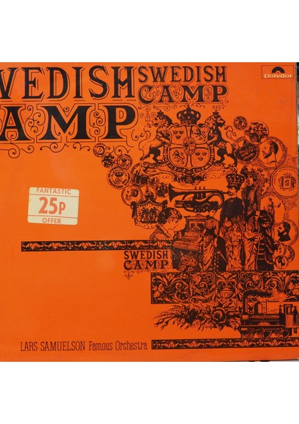 Lars Samuelson Famous Orchestra Swedish Camp (Uk BASKI)1967 Lp