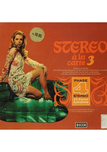 Stereo À La Carte 3 1971 Lp
