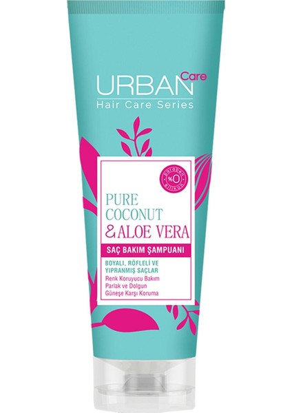 Urban Care Pure Coconut&aloe Vera Şampuan 250 ml