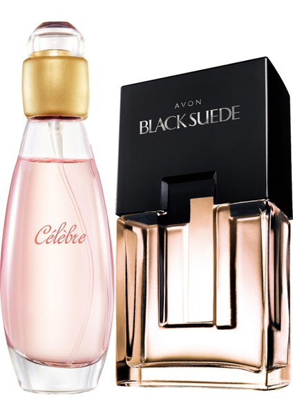 Black Suede Erkek Parfüm ve Celebre Kadın Parfüm Paketi