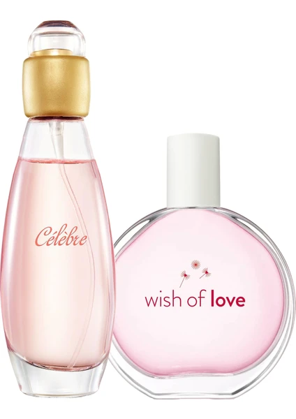 Wish Of Love ve Celebre Kadın Parfüm PAKETI100 ml