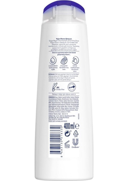 Yoğun Onarıcı Saç Bakım Seti (Şampuan 400 Ml+Saç Bakım Kremi 350 Ml + 1 Minute Serum Bakım Kremi 170 Ml) fiyatları