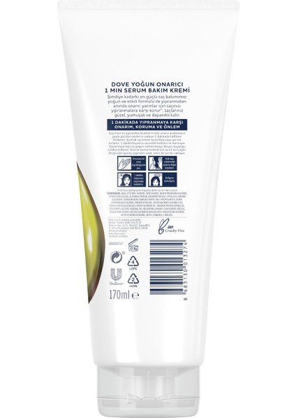 Yoğun Onarıcı Saç Bakım Seti (Şampuan 400 Ml+Saç Bakım Kremi 350 Ml + 1 Minute Serum Bakım Kremi 170 Ml) fırsatları