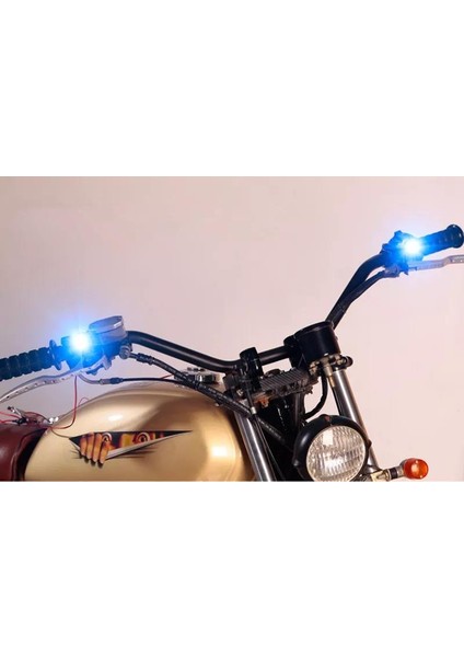 Motosiklet LED Lamba 12V Spot Balık Gözü Karışık Renk modelleri